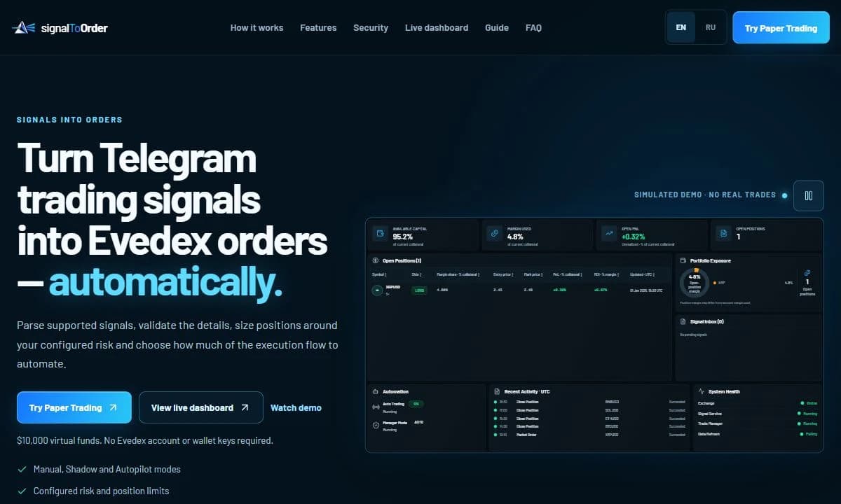 Αρχική σελίδα signalToOrder